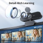 EMEET NOVA 4K Webcam for PC - Ultra HD, PDAF Autofocus, Dual Mics, 73° FOV, Auto Light, Privacy Cover EMEET NOVA 4K Webcam for PC - Ultra HD, PDAF Autofocus, Dual Mics, 73° FOV, Auto Light, Privacy Cover