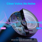 EMEET S600 4K Webcam with Sony Sensor, PDAF, 1080P@60FPS, Dual Mics, Privacy Cover, 73° FOV - Streaming Camera