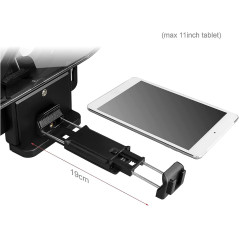 Desview T3 Téléprompteur avec télécommande, compatible iPad/tablette/smartphone jusqu'à 11, miroir 8 large angle