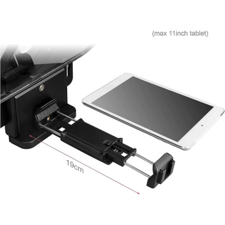 Desview T3 Téléprompteur avec télécommande, compatible iPad/tablette/smartphone jusqu'à 11, miroir 8 large angle