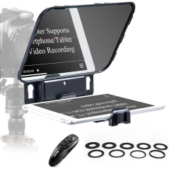 Desview T3 Teleprompter with Remote for iPad/Tablet/Smartphone up to 11