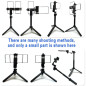 Neewer 20 Desk Teleprompter Kit for iPhone & Android with Double Phone Holder, Collapsible & Portable Design