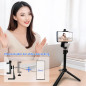 Neewer 20 Desk Teleprompter Kit for iPhone & Android with Double Phone Holder, Collapsible & Portable Design