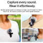 Mini Mic Pro - Microphone sans fil professionnel USB-C pour iPhone, iPad, Android, enregistrement vidéo clair
