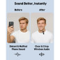 Microphone Lavalier USB-C Sans Fil Rotatif avec Réduction de Bruit pour Android, PC, Vlog, Podcast Microphone Lavalier USB-C Sans Fil Rotatif avec Réduction de Bruit pour Android, PC, Vlog, Podcast