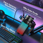 MAONO Gaming USB Microphone DGM20S with Noise Cancellation, Mute, Gain, Monitoring & Boom Arm for Streaming & Podcast
