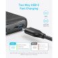 Anker Power Bank 10,000mAh Compact avec PowerIQ, Charge Rapide 5V/3A, USB-C Noir - 1 Pack Anker Power Bank 10,000mAh Compact avec PowerIQ, Charge Rapide 5V/3A, USB-C Noir - 1 Pack