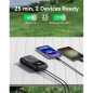 INIU 25000mAh 100W Power Bank, USB-C PD QC Fast Charger for Laptop, MacBook, iPhone, Samsung & More INIU 25000mAh 100W Power Bank, USB-C PD QC Fast Charger for Laptop, MacBook, iPhone, Samsung & More