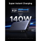 UGREEN Power Bank 25,000mAh 145W Chargeur Portable Laptop Nexode 3 Ports USB-C PD pour MacBook, iPhone, Galaxy UGREEN Power Bank 25,000mAh 145W Chargeur Portable Laptop Nexode 3 Ports USB-C PD pour MacBook, iPhone, Galaxy