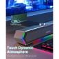 LENRUE G11 Haut-Parleurs PC avec Touch Lights, Son Clair, USB C/USB pour Ordinateur Bureau & Portable LENRUE G11 Haut-Parleurs PC avec Touch Lights, Son Clair, USB C/USB pour Ordinateur Bureau & Portable
