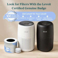Purificateur d'air LEVOIT 3-en-1 pour chambre et bureau