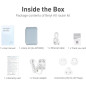GL.iNet GL-MT3000 Beryl AX Portable Wi-Fi 6 Travel Router, 2.5G VPN Router for Business, Mobile, RV, Plane GL.iNet GL-MT3000 Beryl AX Portable Wi-Fi 6 Travel Router, 2.5G VPN Router for Business, Mobile, RV, Plane