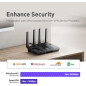 GL.iNet GL-MT6000 Flint 2 Routeur WiFi 6 Haut Débit, 2 Ports Ethernet 2.5G, VPN Longue Portée GL.iNet GL-MT6000 Flint 2 Routeur WiFi 6 Haut Débit, 2 Ports Ethernet 2.5G, VPN Longue Portée