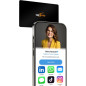 Digital Business Card - No Subscription, Unlimited NFC & QR Sharing - Custom Black Card for iPhone & Android Digital Business Card - No Subscription, Unlimited NFC & QR Sharing - Custom Black Card for iPhone & Android