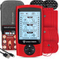 TENS Unit Muscle Stimulator EMS Massager for Shoulder, Neck, Sciatica & Back Pain Relief – Red TENS Unit Muscle Stimulator EMS Massager for Shoulder, Neck, Sciatica & Back Pain Relief – Red