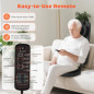 Shiatsu 4D Neck & Back Massager with Heat – Deep Tissue Pain Relief for Home, Office & Chair Use Shiatsu 4D Neck & Back Massager with Heat – Deep Tissue Pain Relief for Home, Office & Chair Use