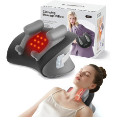 Appareil Shiatsu Cou Chauffant - Massage Électrique Portable