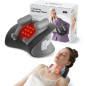 Shiatsu Neck Massager with Heat, Deep Tissue Kneading Pillow, 10-Min Timer, Cordless Portable Pain Relief (Black) Shiatsu Neck Massager with Heat, Deep Tissue Kneading Pillow, 10-Min Timer, Cordless Portable Pain Relief (Black)