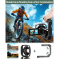 4K 64MP Vlogging Camcorder with 3 Touchscreen, 18X Zoom, Night Vision, Mic, Remote, Stabilizer & 2 Batteries 4K 64MP Vlogging Camcorder with 3 Touchscreen, 18X Zoom, Night Vision, Mic, Remote, Stabilizer & 2 Batteries