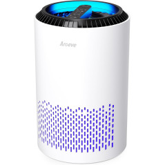 AROEVE Air Purifier for Bedroom – 3-Layer Filter, Sleep Mode, Timer