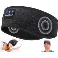 MUSICOZY Bluetooth 5.4 Sleep Headphones Headband with HD Stereo Speakers Wireless Earbuds for Travel & Yoga
