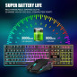 RedThunder K10 Wireless Gaming Keyboard & Mouse Combo, LED Backlit, Mechanical Feel, 7D 3200DPI, Rechargeable RedThunder K10 Wireless Gaming Keyboard & Mouse Combo, LED Backlit, Mechanical Feel, 7D 3200DPI, Rechargeable