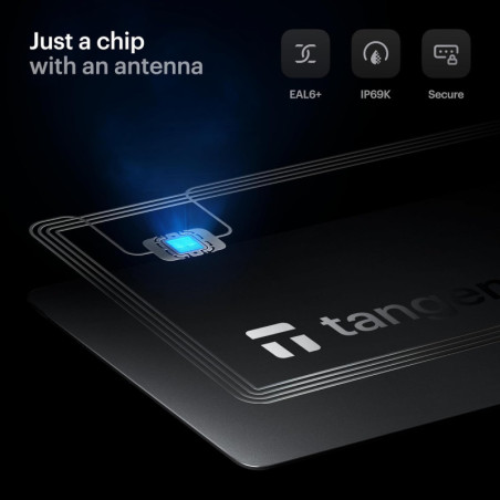 TANGEM Wallet Pack of 2 – Secure Offline Hardware Cold Storage for Bitcoin, Ethereum, NFTs & More