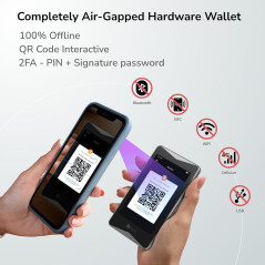 ELLIPAL Titan 2.0 Crypto Cold Wallet - 100% Offline Air-Gapped Security for 10,000+ Coins, Tokens & NFTs
