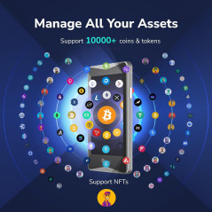 ELLIPAL Titan 2.0 Crypto Cold Wallet - 100% Offline & Secure Storage