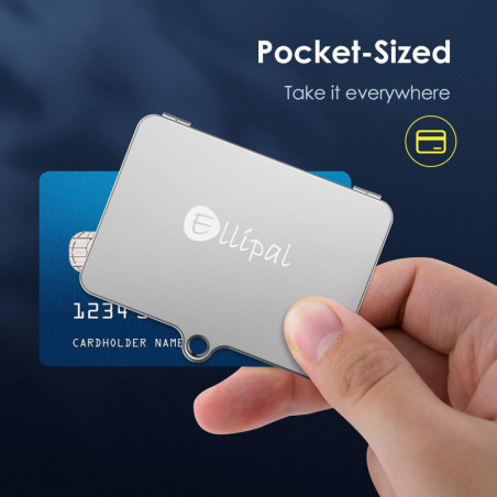 ELLIPAL 316 Stainless Steel Seed Phrase Backup for Ledger & Trezor Wallets