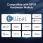 ELLIPAL Stainless Steel Seed Phrase Backup with Lock Hole, 24-Word BIP39 Compatible for Ledger & Trezor ELLIPAL Stainless Steel Seed Phrase Backup with Lock Hole, 24-Word BIP39 Compatible for Ledger & Trezor