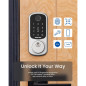 DESLOC B200 Smart Door Lock - Keyless, Fingerprint, Touchscreen, App Control, BHMA Grade 3, 12-Month Battery DESLOC B200 Smart Door Lock - Keyless, Fingerprint, Touchscreen, App Control, BHMA Grade 3, 12-Month Battery