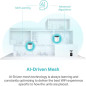 TP-Link Deco X55 AX3000 WiFi 6 Mesh System (3-Pack) - Covers 6500 Sq.Ft, 3 Gigabit Ports, Ethernet Backhaul TP-Link Deco X55 AX3000 WiFi 6 Mesh System (3-Pack) - Covers 6500 Sq.Ft, 3 Gigabit Ports, Ethernet Backhaul