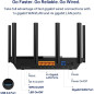 TP-Link Archer AXE75 AXE5400 Tri-Band WiFi 6E Router – Gigabit, 6GHz Band, OneMesh, VPN, WPA3 Security TP-Link Archer AXE75 AXE5400 Tri-Band WiFi 6E Router – Gigabit, 6GHz Band, OneMesh, VPN, WPA3 Security