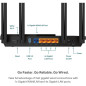 TP-Link Archer AX55 AX3000 Dual-Band Wi-Fi 6 Router | Gigabit, EasyMesh, VPN, HomeShield, USB 3.0 TP-Link Archer AX55 AX3000 Dual-Band Wi-Fi 6 Router | Gigabit, EasyMesh, VPN, HomeShield, USB 3.0