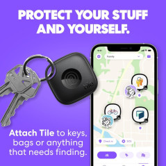 Tile Life360 Mate - Localisateur Bluetooth pour Clés & Bagages
