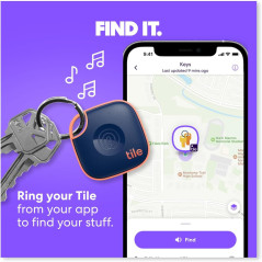 Tile Life360 Mate - Localisateur Bluetooth pour Clés & Bagages