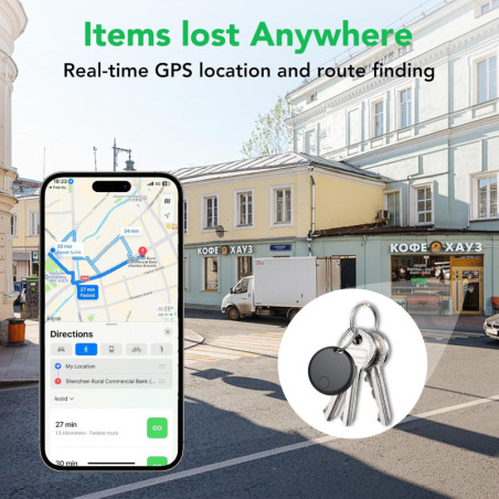 Air Tracker Tags 4 Pack – Localisateur Bluetooth pour iOS