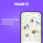 Tile by Life360 Slim Bluetooth Tracker & Wallet Finder for Luggage, Passports - Phone Finder, 1-Pack Black Tile by Life360 Slim Bluetooth Tracker & Wallet Finder for Luggage, Passports - Phone Finder, 1-Pack Black