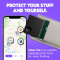 Tile by Life360 Slim Bluetooth Tracker & Wallet Finder for Luggage, Passports - Phone Finder, 1-Pack Black Tile by Life360 Slim Bluetooth Tracker & Wallet Finder for Luggage, Passports - Phone Finder, 1-Pack Black