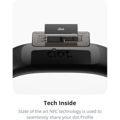 dot. Band Digital Business Card Wristband – Tap Compatible iPhone & Android
