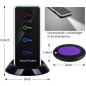 Reyke Key Finder - 80dB+ RF Tracker, 131ft Range, 1 Transmitter & 4 Receivers for Wallet, Phone, Pet Reyke Key Finder - 80dB+ RF Tracker, 131ft Range, 1 Transmitter & 4 Receivers for Wallet, Phone, Pet