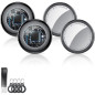 2025 Apple MFi Certified Air Tracker Tags (4 Pack) - Bluetooth Find My Key Finder with Replaceable Battery for iOS 2025 Apple MFi Certified Air Tracker Tags (4 Pack) - Bluetooth Find My Key Finder with Replaceable Battery for iOS