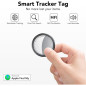 2025 Air Tracker Tags Apple MFi Certifié (iOS) – Pack de 4, Localisateur Bluetooth, Batterie Remplaçable