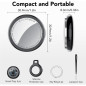 2025 Air Tracker Tags Apple MFi Certifié (iOS) – Pack de 4, Localisateur Bluetooth, Batterie Remplaçable