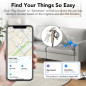 2025 Apple MFi Certified Air Tracker Tags (4 Pack) - Bluetooth Find My Key Finder with Replaceable Battery for iOS 2025 Apple MFi Certified Air Tracker Tags (4 Pack) - Bluetooth Find My Key Finder with Replaceable Battery for iOS