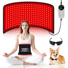 Large Infrared Red Light Therapy Pad 24’’x12’’ for Pain Relief & Recovery