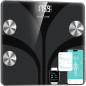 Balance Numérique Intelligente Corps & IMC 400lbs, Analyseur Composition Corporelle, Synchronisation Apps - Noir Balance Numérique Intelligente Corps & IMC 400lbs, Analyseur Composition Corporelle, Synchronisation Apps - Noir