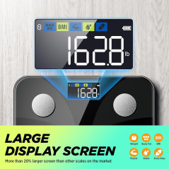 Balance Digitale Intelligente RunSTAR – Poids et Graisse Corporelle