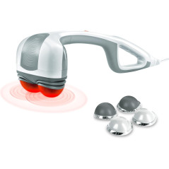 Homedics Massager Chauffant Dos & Corps avec Têtes Pivotantes